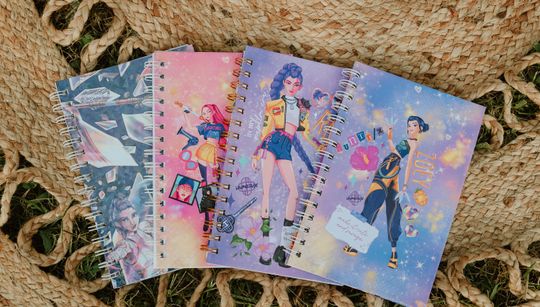 Discover KPDH Huntr/x Wire Bound Notebook