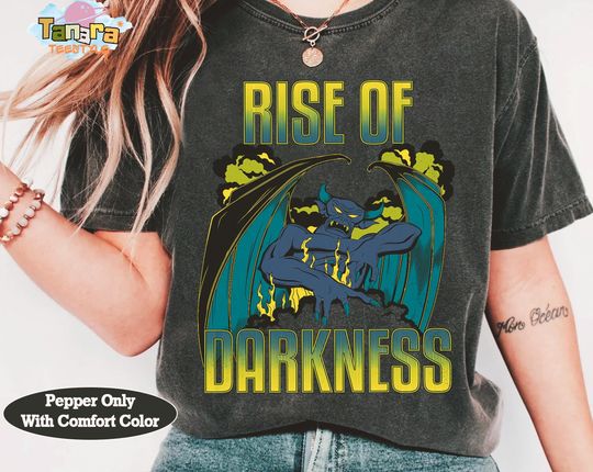 Discover Retro 90s Disney Villains Chernabog T-Shirt, Rise Of Darkness Collection, Perfect for Disneyland Trip, Magic Kingdom Family Gift