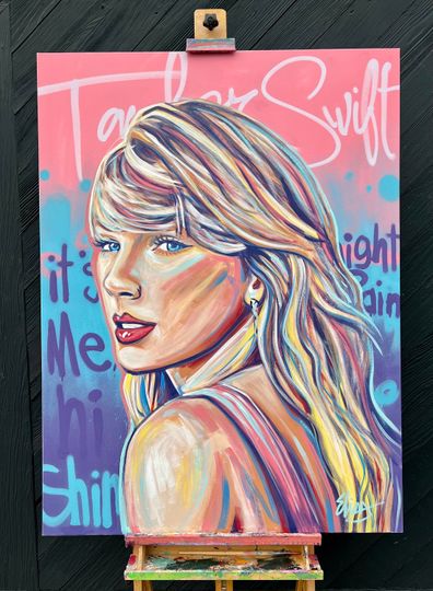 Discover Taylorr Swifts Art Print