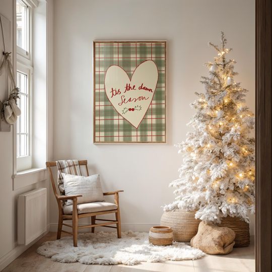 Tis the Damn Season Taylorr Swifts Christmas  Wall Art