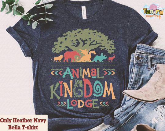 Discover Retro 90s Hollywood Studios Animal Kingdom Lodge Hakuna Matata T-Shirt, Disney Safari Vacation Mode, WDW Disneyland Family Gift