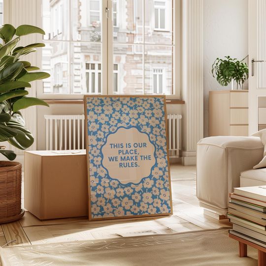 Discover Taylor Poster taylor lyric Print This is our place Poster Taylor merch Taylor print taylor wall art taylor dorm room decor gift for her