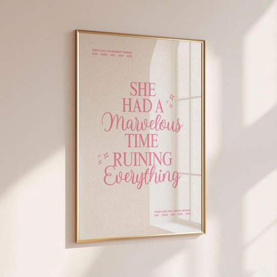 Discover Taylor Lyric Print: American Dynasty Poster, Subtle Room Decor (Digital Download)