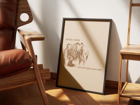 Discover Willow Poster: Taylorr Swifts Evermore Album Print taylor version Gifts Fall Decor Fall Gift Cozy Autumn Print