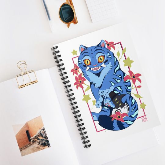 Discover Derpy Notebook KPop Demon Hunters Huntrix Tiger Journal A5 Spiral 118 Pages Anime KDrama Gift Zoey Rumi Mira Derpy Fans