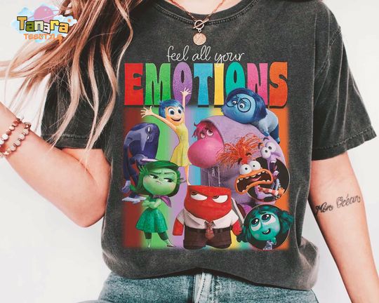 Discover Pixar Inside Out 2 Movie 2025 Tee, Crop Top, Today Is A Core Memory Day,Disneyland Family Holiday Trip, Disney Pixar Characters Group Design