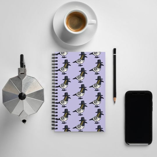Discover Kpop Demon hunters Crow Spiral notebook