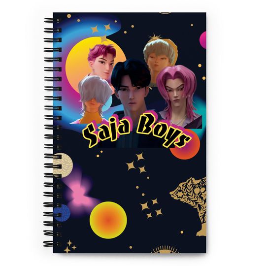 Discover Saja Boys kpop Spiral notebook
