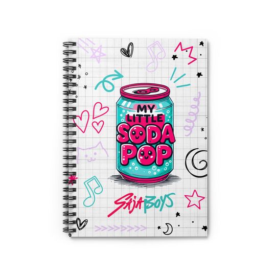 Discover Saja Boys Kpop Journal: My Little Soda Pop Notebook