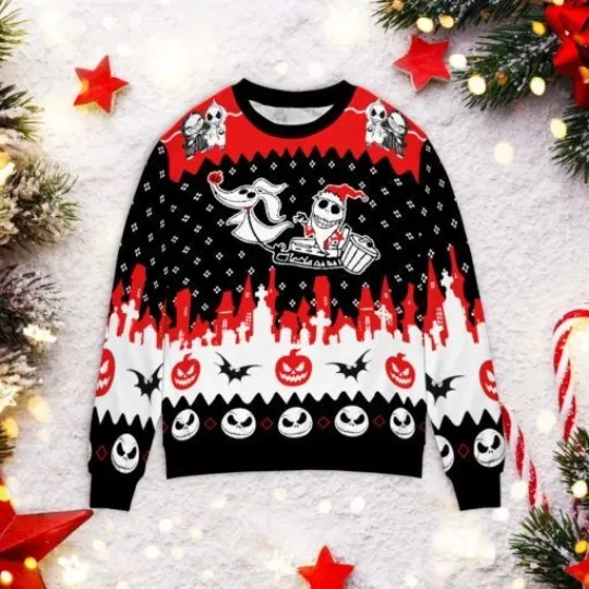 The Nightmare Before Christmas Ugly Christmas Sweater