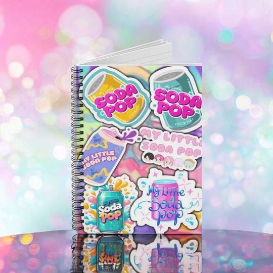 Discover K-Pop Soda Pop Spiral Notebook: Personalized Fan Gift