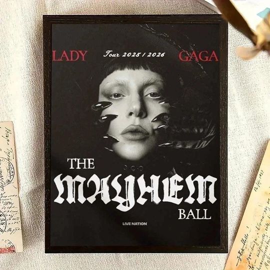 Ld ga Tour 2025-2026 The Mayhem Ball Tour Poster