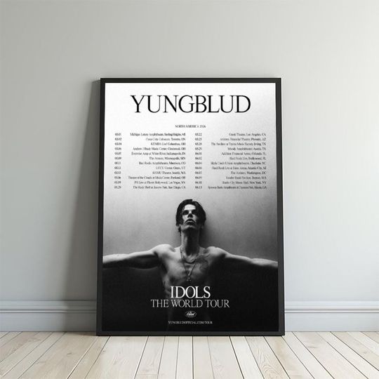 Discover Yungblud The North American Tour 2026 Poster