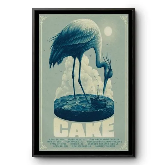 Discover Cake Tour 2026 Poster