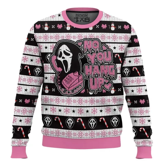 Horror Ghostface Ugly Christmas Sweater