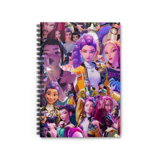 Discover Colorful Character Spiral Notebook: Artist's Journal, Student Planner