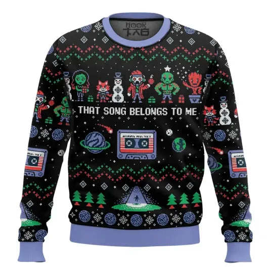 That Song Belongs To Me Guardians of the Galaxy Christmas Ugly Sweater