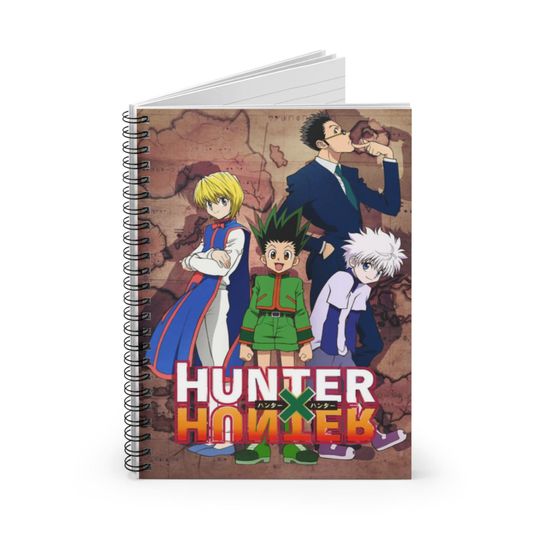Discover xHunter Inspired Spiral Notebook | xHunter | Ideal for Fans, Journaling, School, Gifts, Stationery