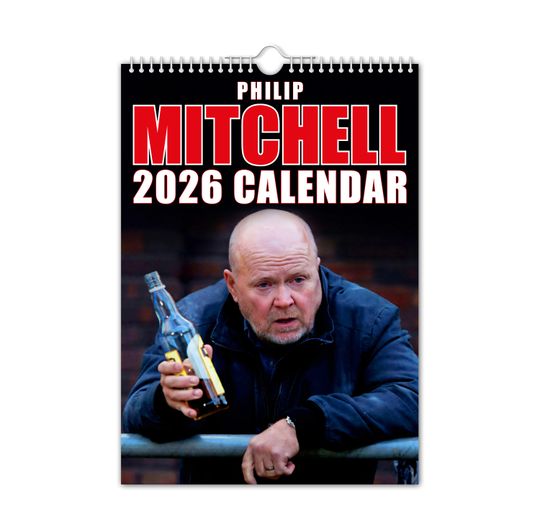 Phil Mitchell - 2026 Wall Calendar // Funny / Quirky / Christmas / Birthday / Gift Idea / Present / Novelty / Humour / Secret Santa
