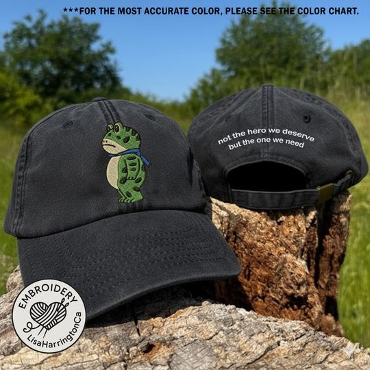 Discover Embroidered Not the hero we deserve: Inflatable Costume Portland Frog Hat, Abolish ICE Hat, Portland Frog Resist Hat, Anti Fascism Hat