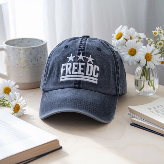 Discover Resist Federal Overreach Embroidered Hat: Anti Trump Protest