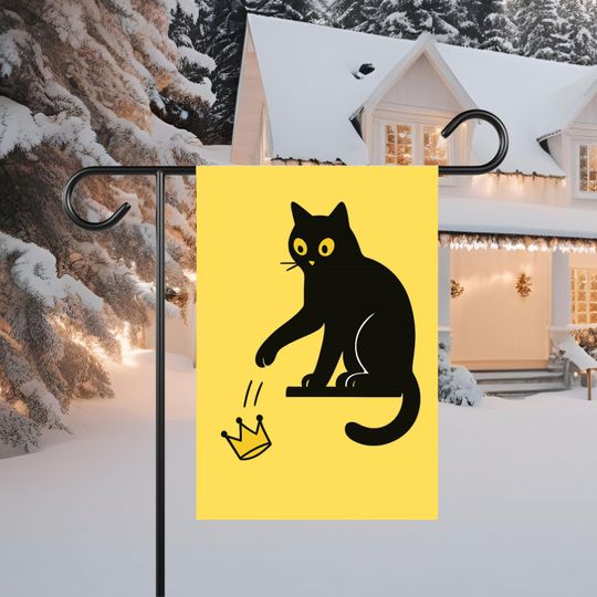 No Kings Yard Flag: Pro Democracy Garden Flag