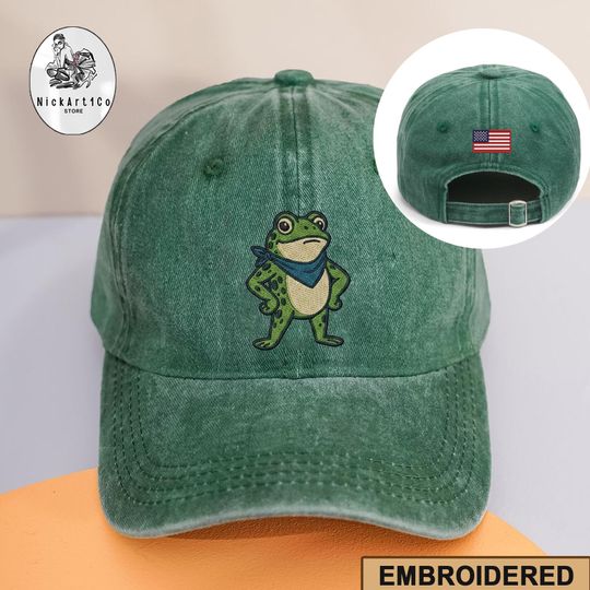 Discover Frog Resist Hat, Fck ICE Portland Frog, Anti Trump Hat, Pro-Democrat Cap, Anti ICE Hat, Anti Fascism Hat, Activist Hat, Political Hat