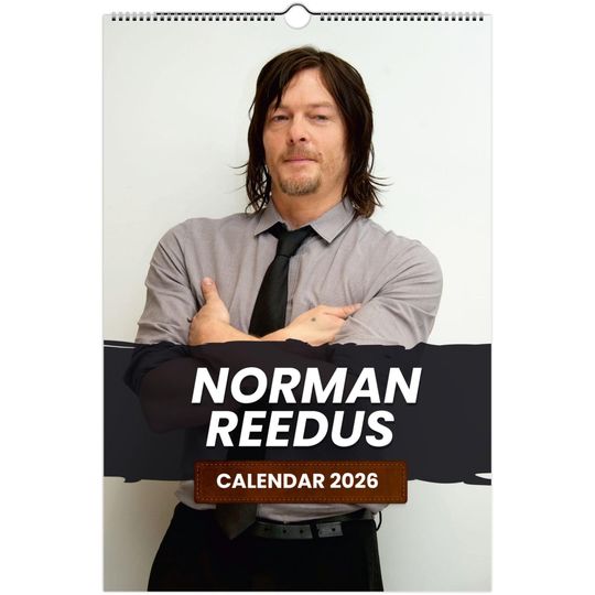 Discover Norman Reedus 2026 Calendar: Exclusive Art Prints for Fans