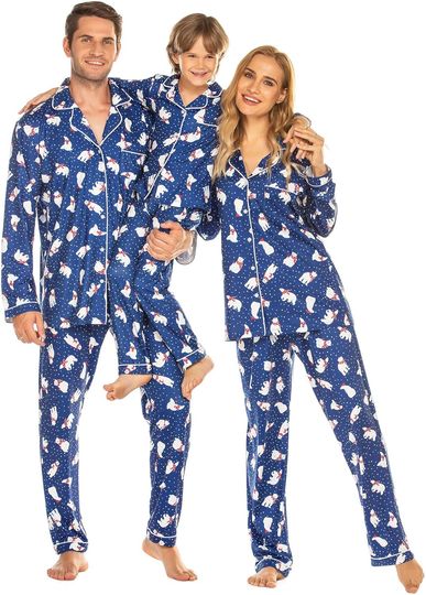 Discover Ekouaer Christmas Family Matching Pajamas Set