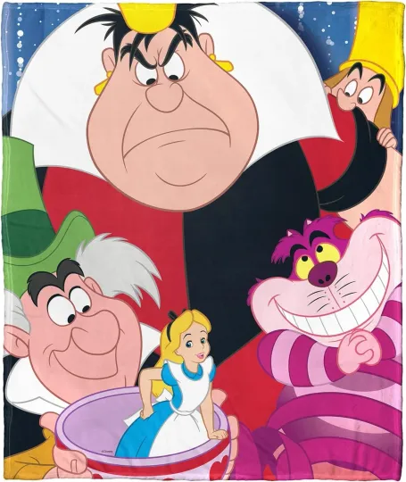 Discover Wonderland Friends Disney 100 Holiday DisneyFriends Christmas Fleece Blanket