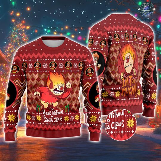 Discover Heat Mlser The Year without S4nta Claus Ugly Christmas Sweater, Heat Mlser Christmas Sweater, Mlser Br0thers Christmas,Christmas Xmas Gift