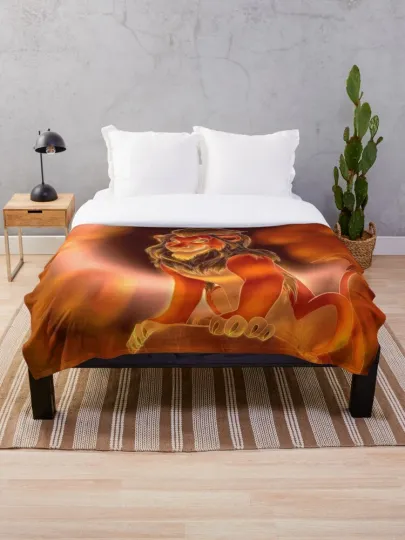 Discover Disney Lion King Be Prepared Cozy Fleece Blanket