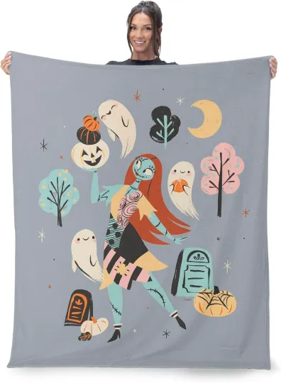 Discover Disney Nightmare Before Christmas, Sally Dance DisneyFriend Fleece Blanket