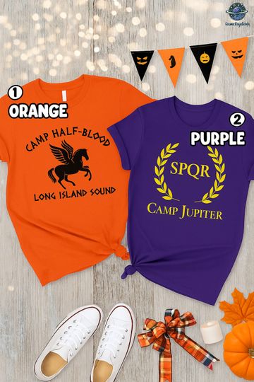 Discover Camp Half Blood Shirts, Percy Jackson Shirts, SPQR Shirts, Percy Jackson Camp Jupiter Shirt, Halloween Percy Jackson Costume, Bookish Shirts
