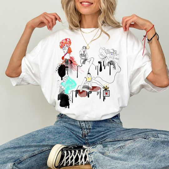 Discover In My Showgirl Era Graphic Tee, Inspired T-Shirt, Retro Music Fanwear, Glam Concert Gift