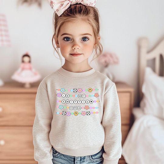 Discover In My taylor version Era Toddler Sweatshirt, T-Swift Eras Tour Sweatshirt, Friendship Bracelets Sweater, Eras Tour Fan Girl, T-Swift taylor version Gifts