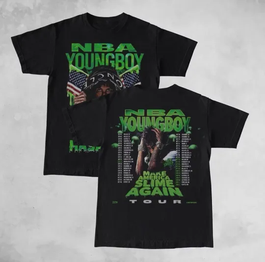 Discover YoungBoy Masa Tour Finest Rap Song, Make America Slime Again Tour Shirt S-4XL