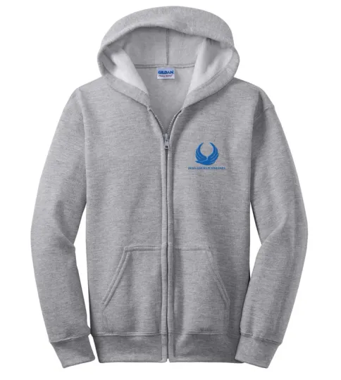 Iran Aseman Airline Blue Logo Zip Hoodie Men's Hoodie Dress Warm Casual Pullover