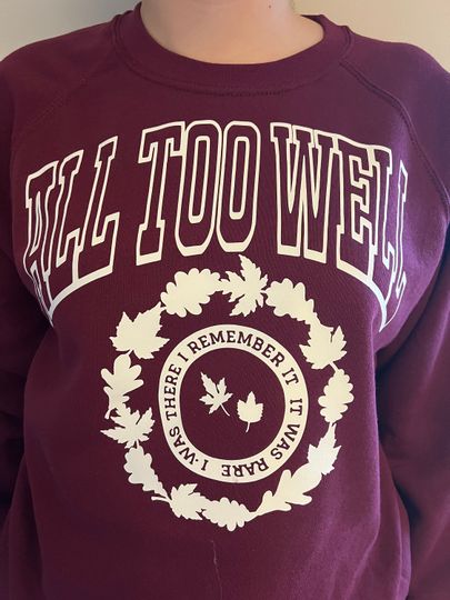 Sweatshirt /Shirt RED * All too well * Pullover* Shirt * Lover* Shake it Of * Folklore * Taylors Version * Eras Tour * Anti Hero *