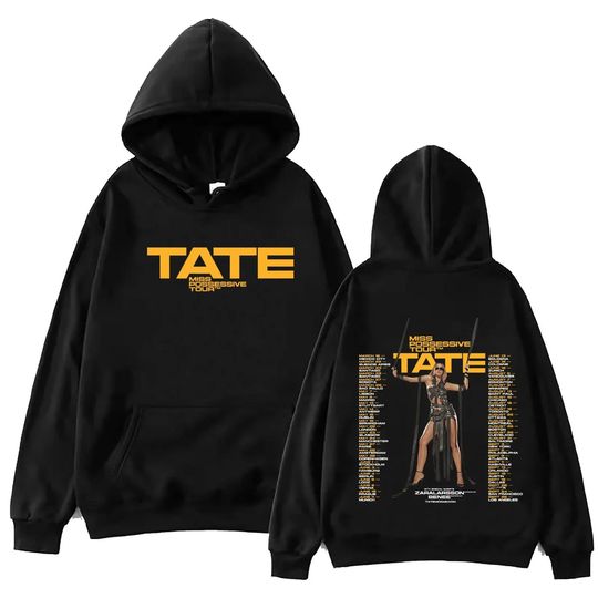 Discover Tate McRae Tour 2025 Hoodie | Miss Possessive Harajuku Sweatshirt | Unisex Pullover for Fans | Casual Streetwear Gift | y2k