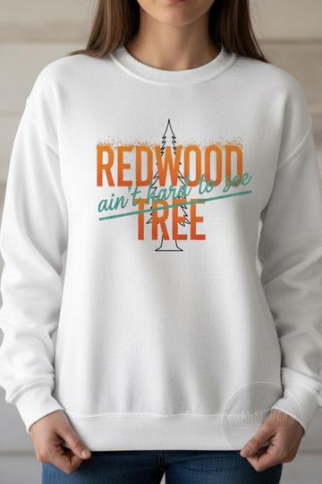 Discover Redwood Tree Crewneck Sweatshirt - Unisex Heavy Blend Crewneck, Nature Lover Gift, Autumn Wear, Casual Style, Home Comfort