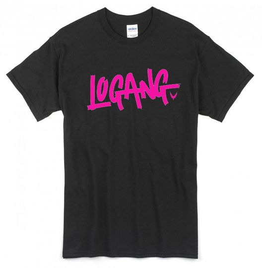 Discover Logan Paul 'LOGANG' T-Shirt ~Hot Pink~ (Maverick/Youtube)