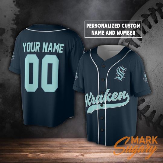 Discover Seattle Hockey Baseball Jersey, Kraken Ice Hockey Jersey Shirt, Seattle Hockey Fan Game Day, Hockey Classic Jersey