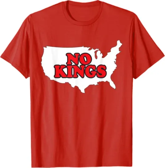 Discover No Kings In America Proudly Standing For Democracy Unisex T-Shirt