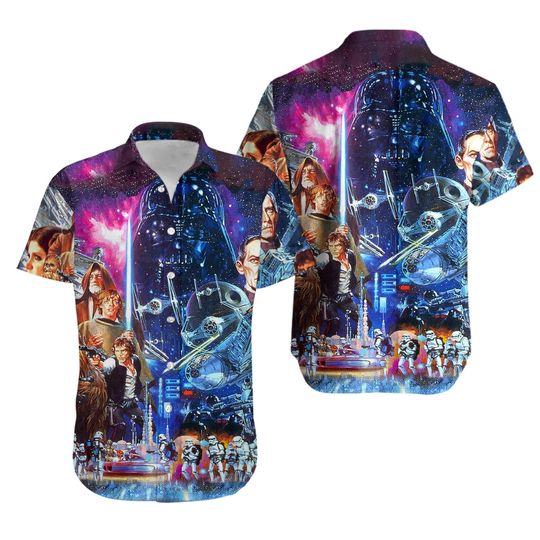 Star Wars Hawaiian Shirt, Star Wars Shirt