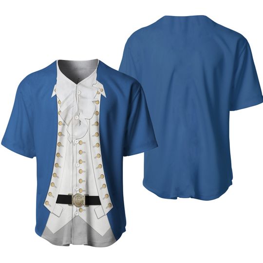 3D Alexander Hamilton Cosplay Shirt, Hamilton Musical Baseball Jersey, Broadway Musicals Jersey, Halloween Cosplay Outfit For Party