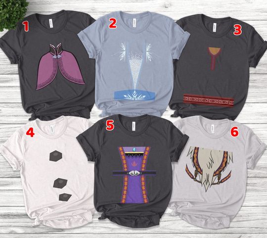 Discover Frozen Costume Shirts/Kristoff and Anna Costume Shirts/Frozen Halloween Costumes/Princess Anna and Kristoff Costume T-shirts OFVQ10
