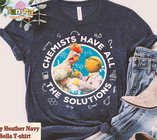 Discover The Muppets Show Chemist Tee, Have All The Solutions Shirt, Funny Disney Design, WDW Magic Kingdom Disneyland Gift, Family Vacation