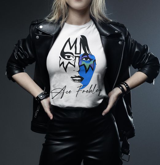 Ace Frehley Rock Legend T-Shirt - KISS Memorial Tribute Pullover