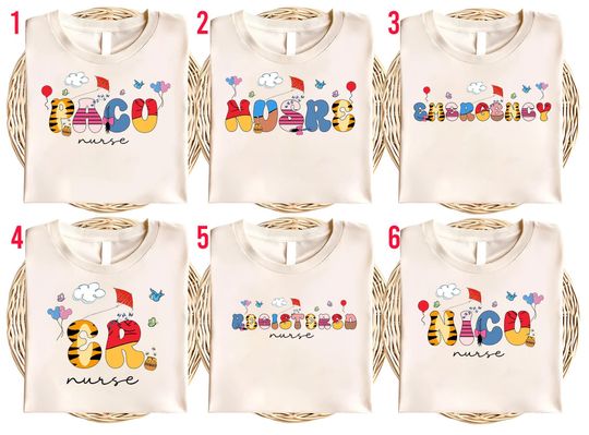 NICU Winnie The Pooh Shirt, Baby Shirt, Neonatal ICU Shirt, Appreciation Gift